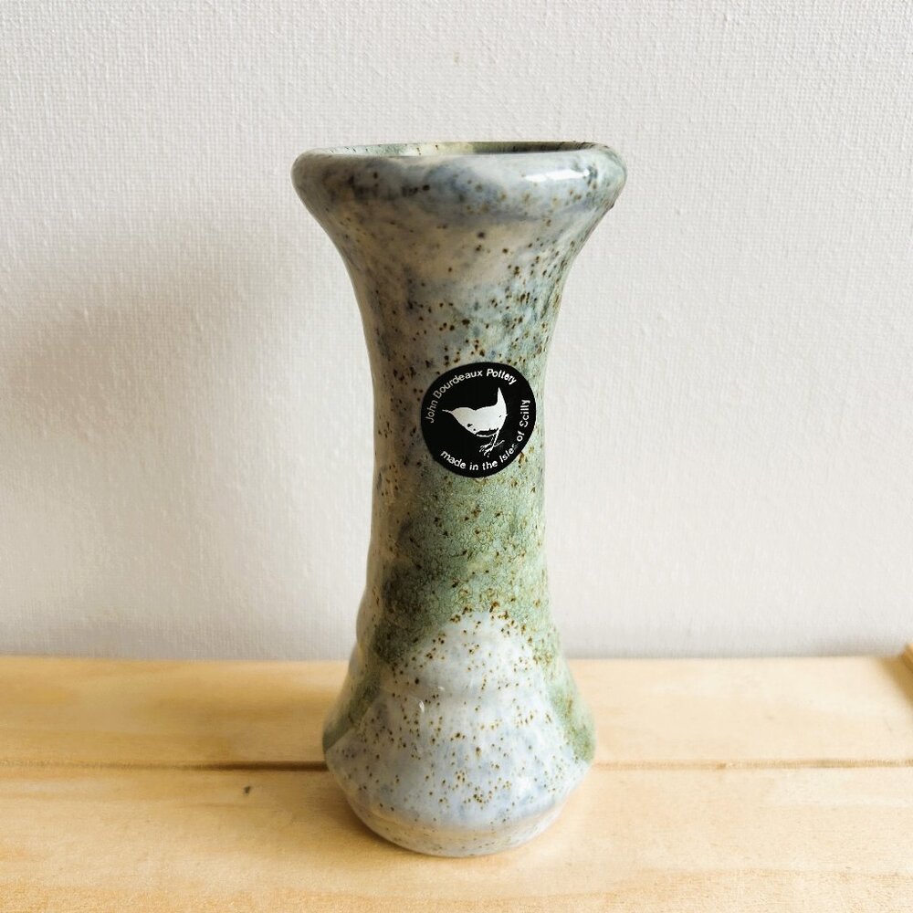 John Bourdeaux Small Ceramic Vase Made in the Isles of Scilly